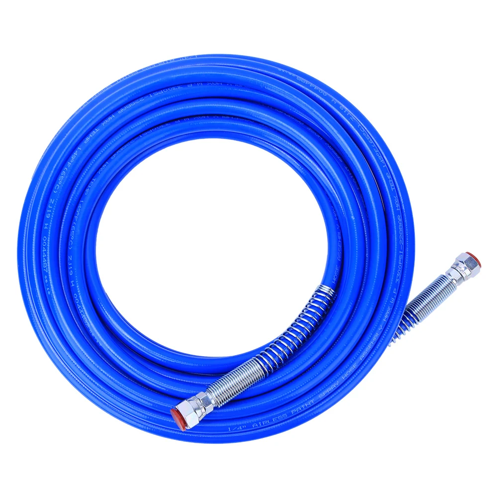 1/4in Paint Spray Hose Airless Sprayer Gun Flexible Fiber Tube 3265Psi 15 Meters(50ft)
1/4in Paint Spray Hose Airless Sprayer Gun Flexible Fiber Tube 3265Psi 15 Meters(50ft)