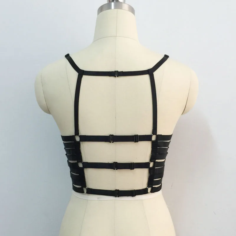 Free Shipping New Womens Exotic Costumes Black Corset Bandage Sexy Fashion Women Bondage Harness Elastic Strap Bra
Free Shipping New Womens Exotic Costumes Black Corset Bandage Sexy Fashion Women Bondage Harness Elastic Strap Bra