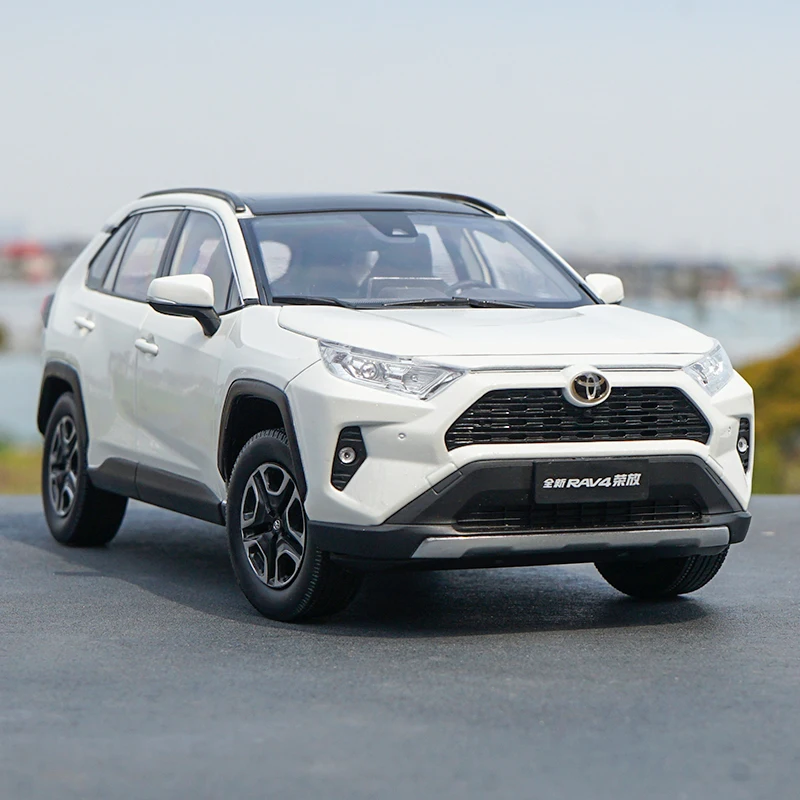 1:18 Faw Toyota Фирменная Новинка Rav4 2019 Модель литья под давлением масштабная модель