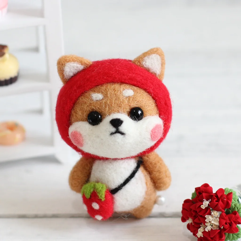 Шерсть Войлок ремесло DIY не законченный комплект игрушек ручной работы набор для