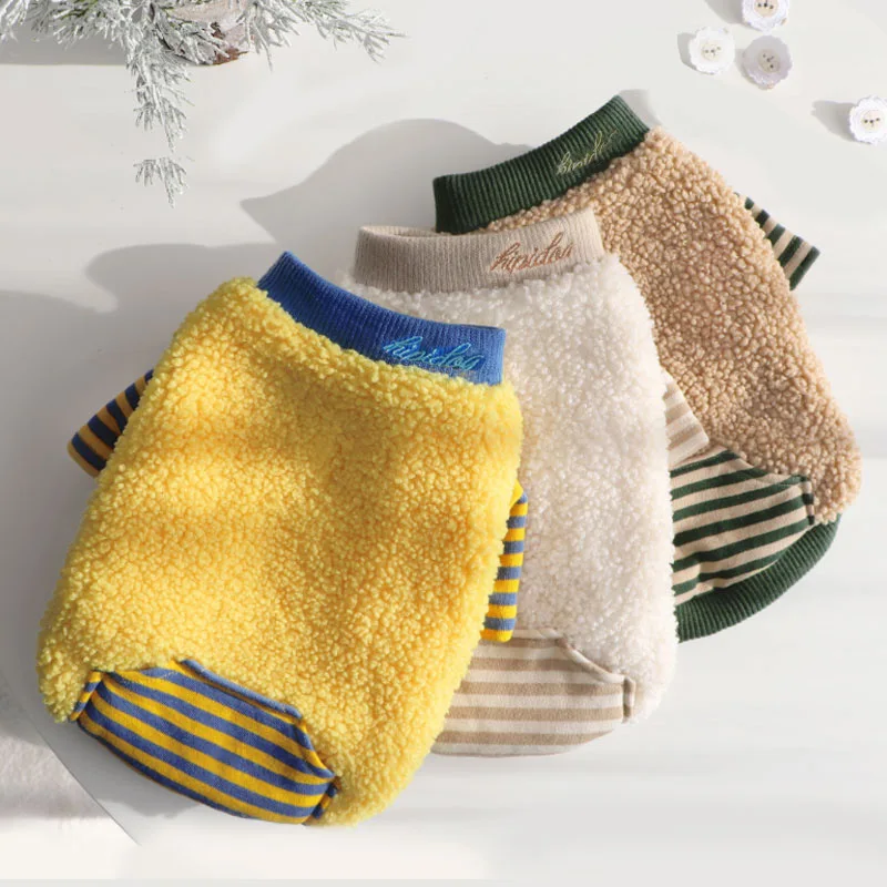 Soft Plush Cat Clothes Winter Warm Pet Sweater Fashion Two Legs Dog Clothes Pet Costume Outfit Chihuahua New Puppy Clothing
Soft Plush Cat Clothes Winter Warm Pet Sweater Fashion Two Legs Dog Clothes Pet Costume Outfit Chihuahua New Puppy Clothing