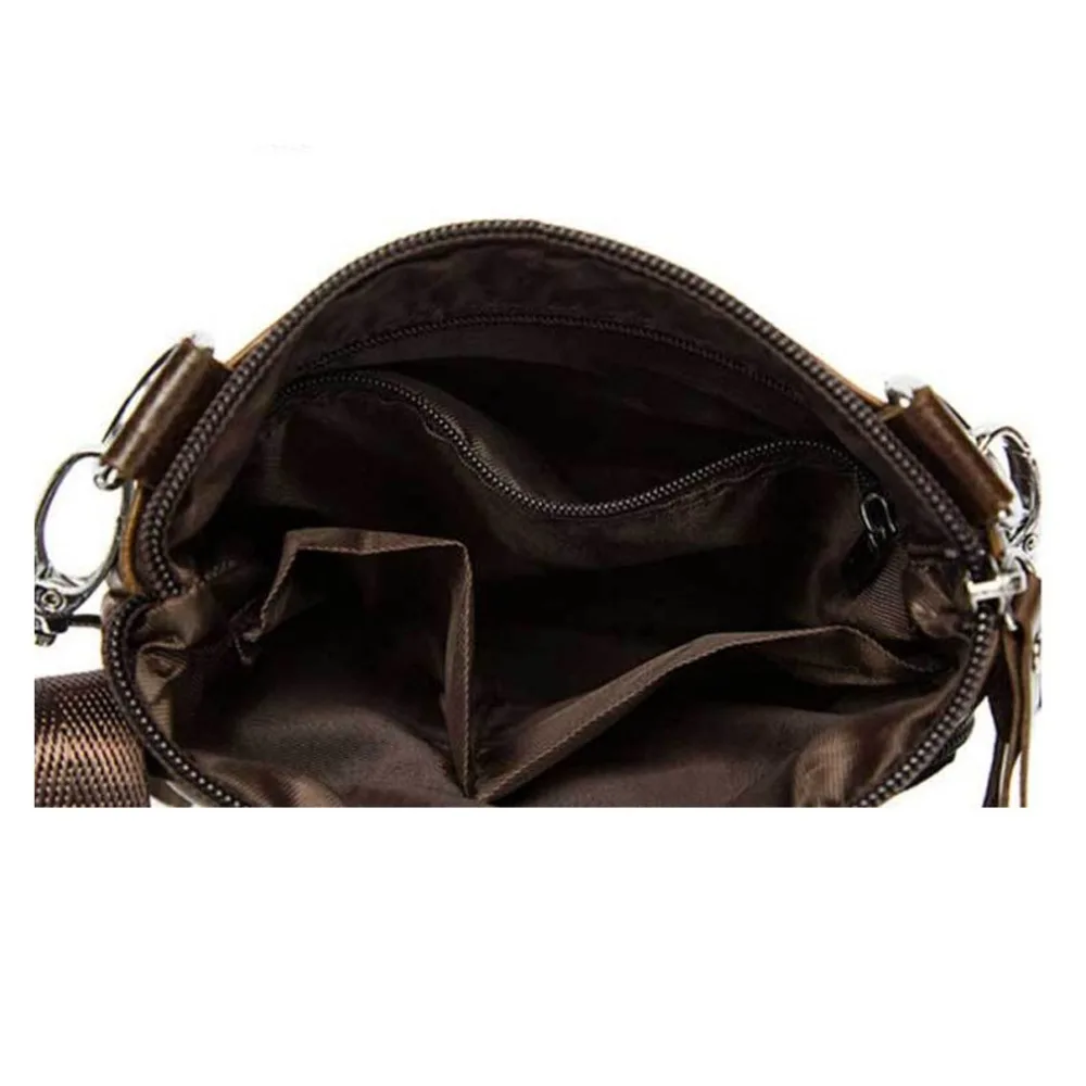 High Quality Business Crossbody Bag High Quality Messenger Shoulder Bag Men Leather Cowhide Vintage Chest Back Pack Bolsas 
High Quality Business Crossbody Bag High Quality Messenger Shoulder Bag Men Leather Cowhide Vintage Chest Back Pack Bolsas