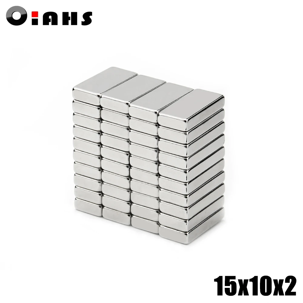 Неодимовый магнит 15x10x2 N35 NdFeB 200 шт. | Обустройство дома