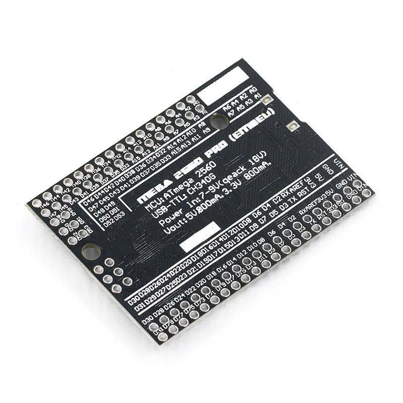 Mega 2560 PRO MINI 5V (Embed) CH340G ATmega2560-16AU with male pinheaders Compatible for arduino Mega 2560
Mega 2560 PRO MINI 5V (Embed) CH340G ATmega2560-16AU with male pinheaders Compatible for arduino Mega 2560