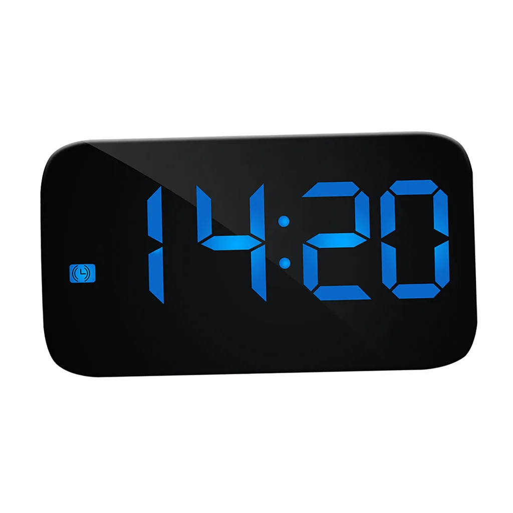 Голосовое управление светодиодный будильник электронные часы Snooze Night Display
Голосовое управление светодиодный будильник электронные часы Snooze Night Display