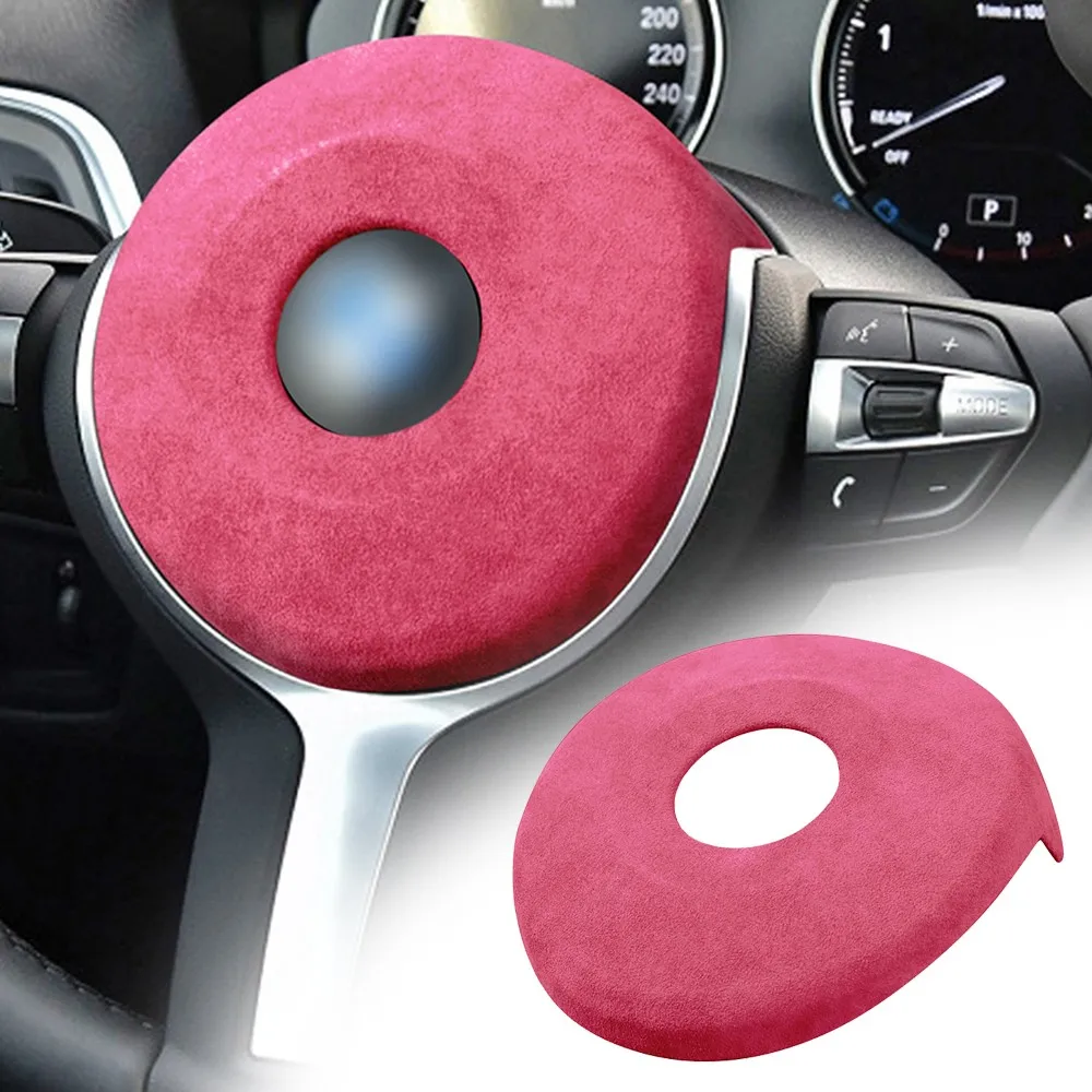 New Suede Wrap Car Steering Wheel Airbag Decoration For BMW 1 2 3 4 Series F30 F80 Interior Strip Trim Auto Styling Accessories
New Suede Wrap Car Steering Wheel Airbag Decoration For BMW 1 2 3 4 Series F30 F80 Interior Strip Trim Auto Styling Accessories