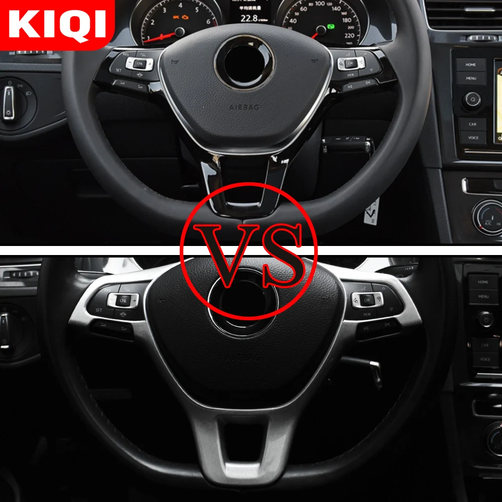 KIQI Car Steering Wheel Buttons Panel Cover Trim Sticker for Volkswagen VW Passat B8 Variant Tiguan Allspace Tiguan MK2 Acc.
KIQI Car Steering Wheel Buttons Panel Cover Trim Sticker for Volkswagen VW Passat B8 Variant Tiguan Allspace Tiguan MK2 Acc.