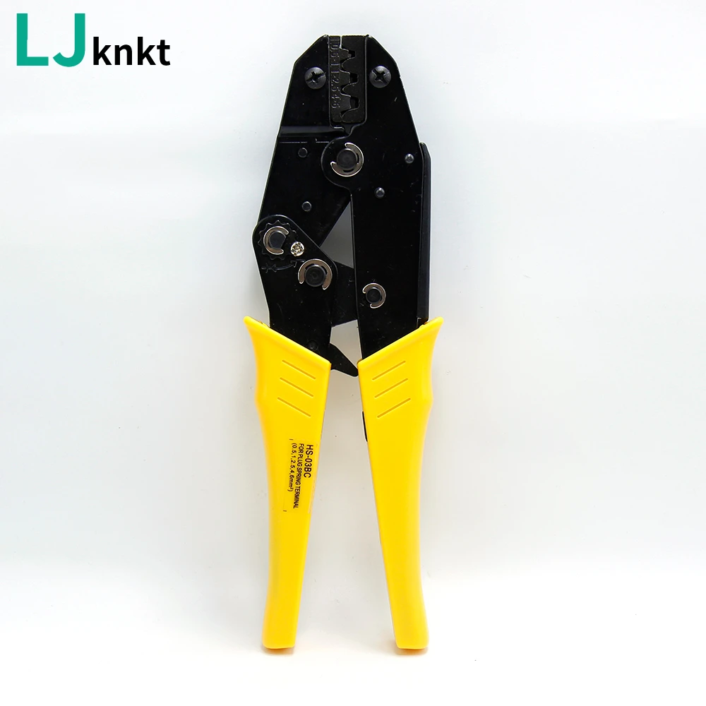 HS 03BC ручные клещи для опрессовки вилка весной обжима крышки зажим инструмент