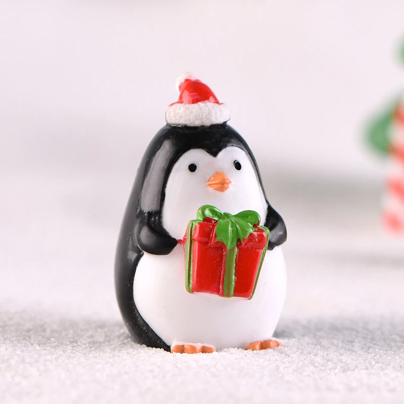 35mm X 28mm, 1 PieceResin Ornaments Decorations Multicolor Penguin Animal Christmas Gift Box Penguin With Red Blue Green Scarf
35mm X 28mm, 1 PieceResin Ornaments Decorations Multicolor Penguin Animal Christmas Gift Box Penguin With Red Blue Green Scarf