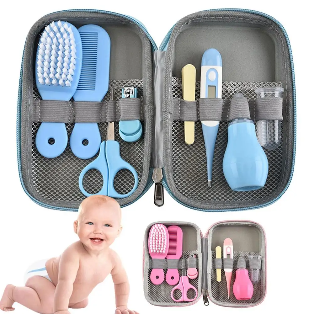 8PCS Baby Grooming Kit Daily Care Travel Supplies Nasal Aspirator Medicine Feeder Baby Nail Clippers Cartoon Cloth Bag Set
8PCS Baby Grooming Kit Daily Care Travel Supplies Nasal Aspirator Medicine Feeder Baby Nail Clippers Cartoon Cloth Bag Set