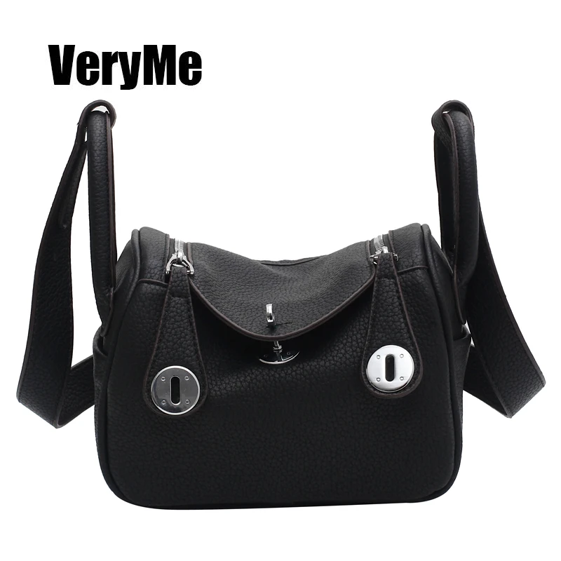 VeryMe Fashion Leather Shoulder Bags For Women Vintage Messenger Female Pack High Quality Casual Handbag Hot Sale Bolsa Feminina
VeryMe Fashion Leather Shoulder Bags For Women Vintage Messenger Female Pack High Quality Casual Handbag Hot Sale Bolsa Feminina
