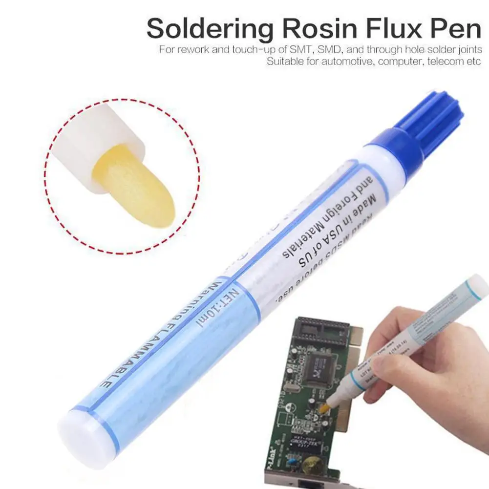 3PCS 951 Soldering Flux Pen Low-Solids No Clean 10ml Free-cleaning and PS3 Flux 360 Soldering Pen Reflows D5J8
3PCS 951 Soldering Flux Pen Low-Solids No Clean 10ml Free-cleaning and PS3 Flux 360 Soldering Pen Reflows D5J8