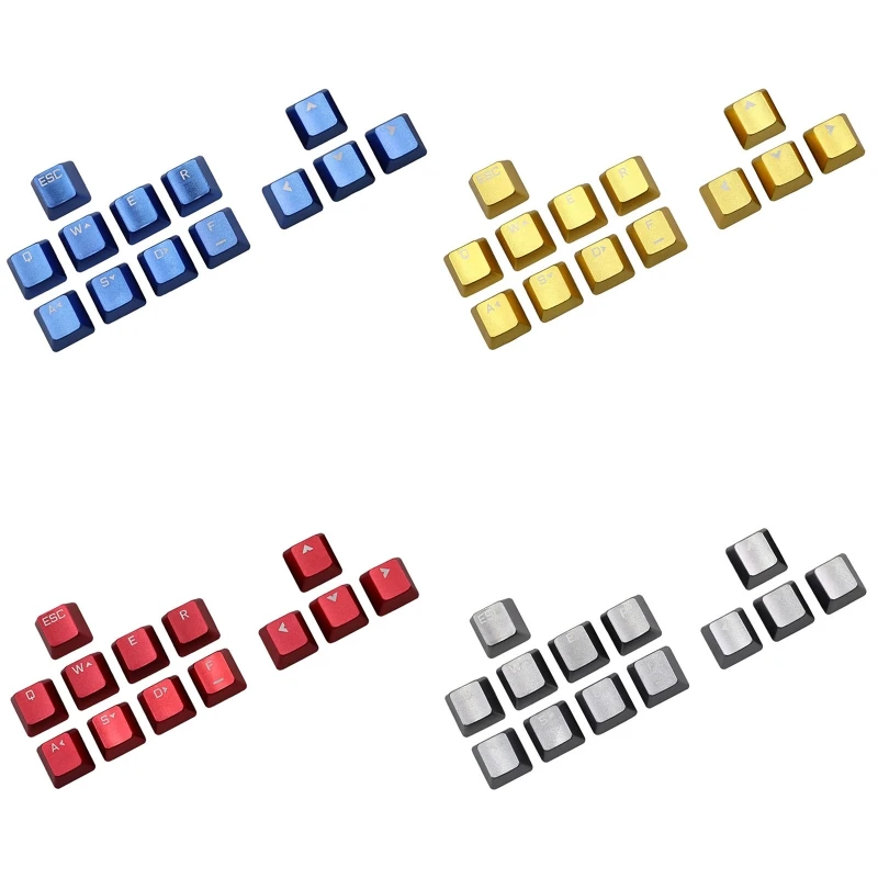 Replaceable Metal Keycap Front Word Keys Mechanical Keyboard Cross Shaft Key Cap 35EA
Replaceable Metal Keycap Front Word Keys Mechanical Keyboard Cross Shaft Key Cap 35EA