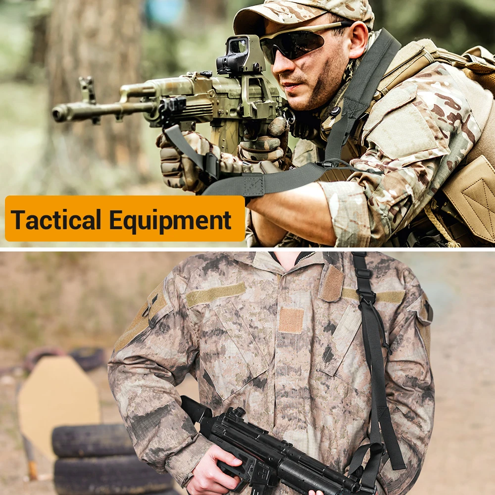 2 Point Gun Sling Tactical Gun Sling Strap With Metal Buckle Comfortable Padded Shoulder Gun Sling Belt Rope Airsoft Accessories
2 Point Gun Sling Tactical Gun Sling Strap With Metal Buckle Comfortable Padded Shoulder Gun Sling Belt Rope Airsoft Accessories