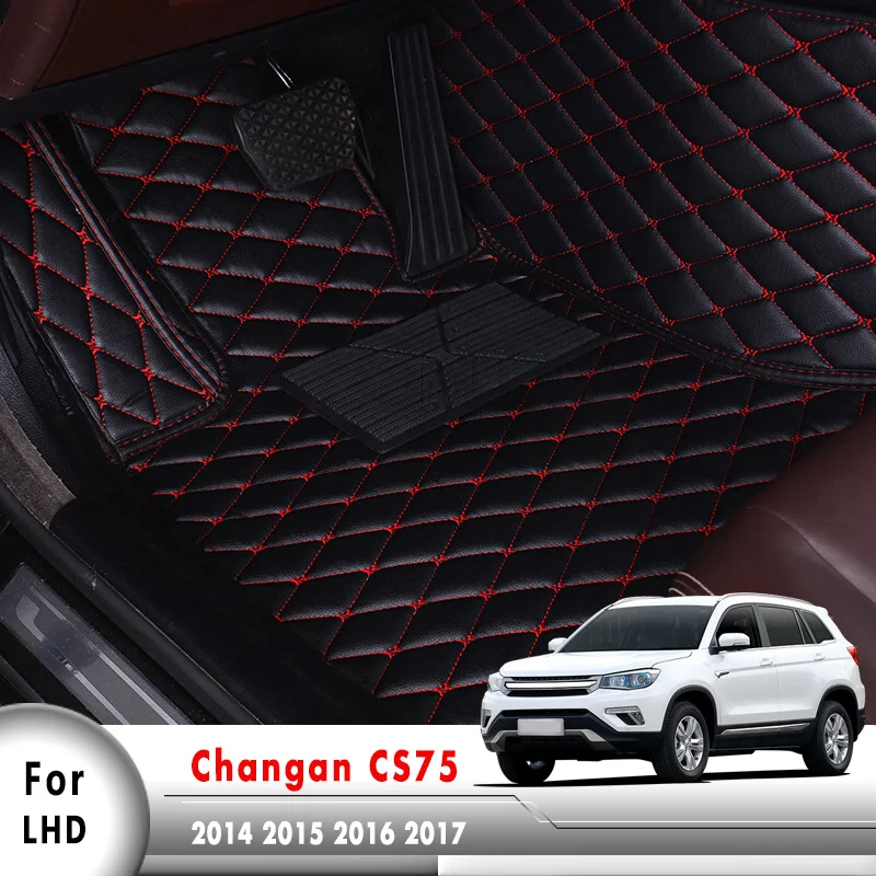 Автомобильный Стайлинг автомобильные аксессуары ковры коврики для Changan CS75 2014 2015