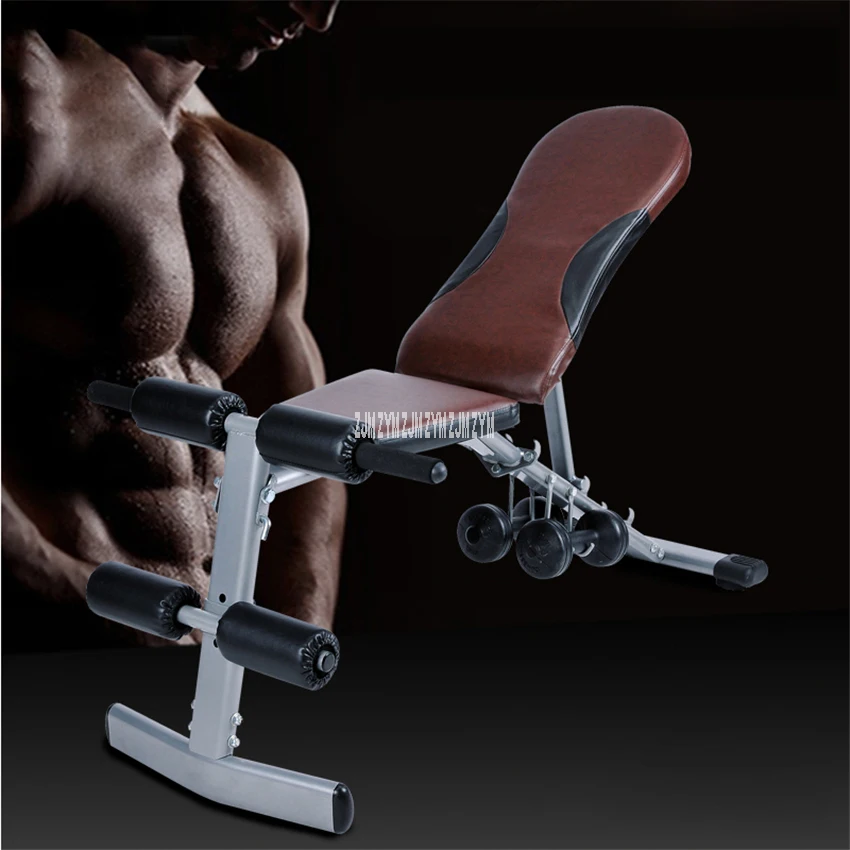 

6013 Sit Up Bench folding Supine Board household Dumbbell Stool multifunctional Crunch Bench AB Chair muscle fitness equipment