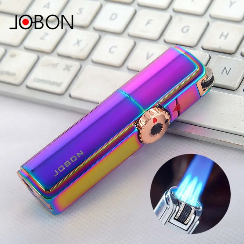 Бутановая газовая зажигалка Jobon, зажигалка с резаком для сигар, Мужская креативная многофункциональная металлическая зажигалка для курени...
Бутановая газовая зажигалка Jobon, зажигалка с резаком для сигар, Мужская креативная многофункциональная металлическая зажигалка для курени...