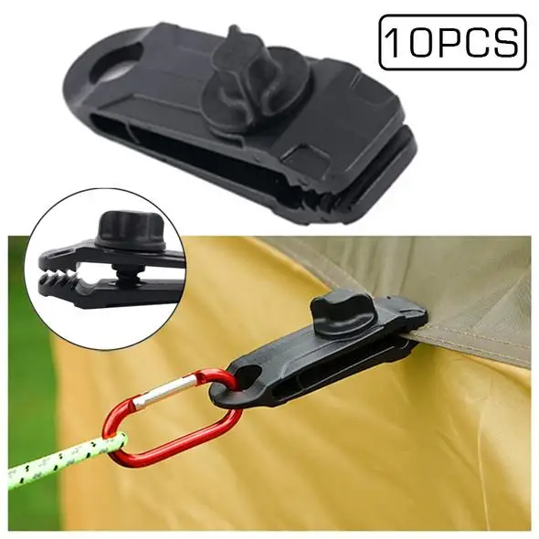 10 pcs Clip tente en plastique pour camping plein air Tent Clip Adjustable Plastic Heavy Duty Windproof Awning Clamp Outdoor Cam
10 pcs Clip tente en plastique pour camping plein air Tent Clip Adjustable Plastic Heavy Duty Windproof Awning Clamp Outdoor Cam
