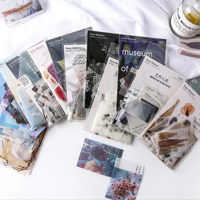 40pcs/lot Fine Arts Museum Paper Sticker Diy Decoration Seal Sticker Scrapbooking Diary Label Sticker Stationery For Kids Gift
40pcs/lot Fine Arts Museum Paper Sticker Diy Decoration Seal Sticker Scrapbooking Diary Label Sticker Stationery For Kids Gift