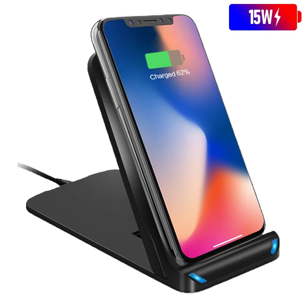 15W Qi Dual Coil Wireless Charger Dock Station For iPhone 11 12 Samsung Huawei Fast Charger Stand Quick Induction Phone Charging
15W Qi Dual Coil Wireless Charger Dock Station For iPhone 11 12 Samsung Huawei Fast Charger Stand Quick Induction Phone Charging