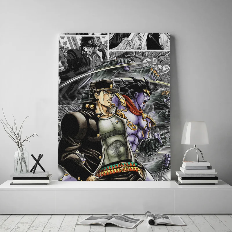 Diamond Painting Wall Art Jotaro Kujo Rhinestone Embroidery Embroidery Bizarre Poster Anime Character Home Decor Picture For Liv
Diamond Painting Wall Art Jotaro Kujo Rhinestone Embroidery Embroidery Bizarre Poster Anime Character Home Decor Picture For Liv