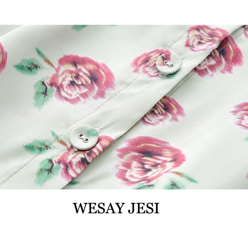 WESAY JESI Vintage Chic Elegant Floral Print Dress 2021 Fashion Women Peter Pan Collar Long Midi Dresses Casual Vestidos Mujer
WESAY JESI Vintage Chic Elegant Floral Print Dress 2021 Fashion Women Peter Pan Collar Long Midi Dresses Casual Vestidos Mujer