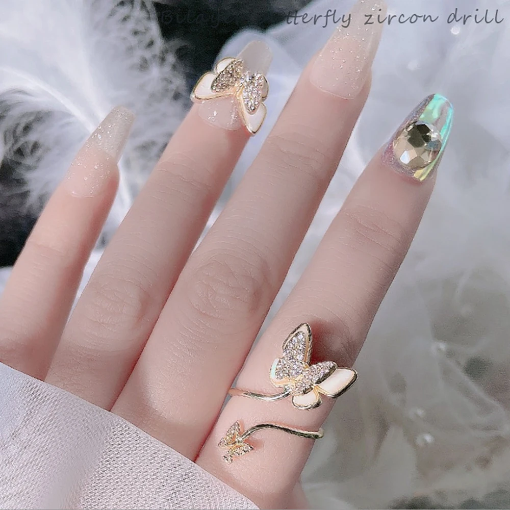 1Pc Nail Rhinestones Delicate Shiny Charms Elegant Bilayer Butterfly DIY Nail Art Decorations Manicure Accessories
1Pc Nail Rhinestones Delicate Shiny Charms Elegant Bilayer Butterfly DIY Nail Art Decorations Manicure Accessories