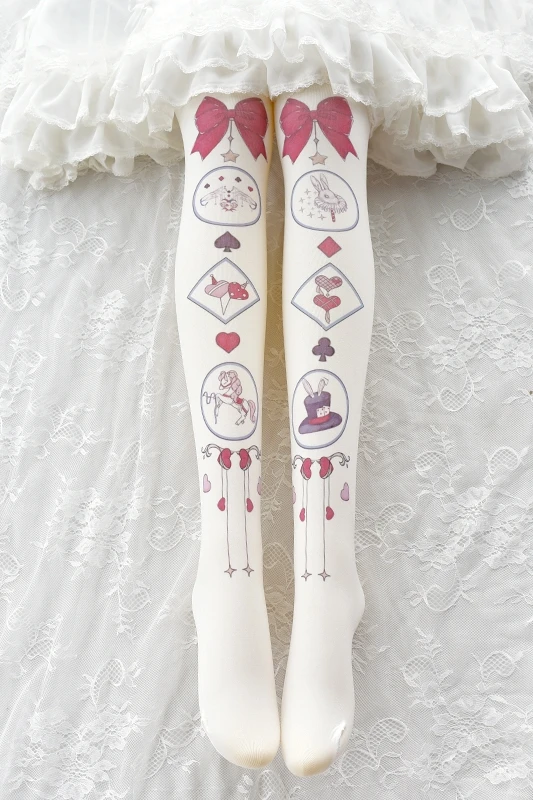Princess sweet lolita pantyhose Originally Circus Girl Pantyhose Lolita Sweet Cute Silk Lolita Bottom pantyhose women WXL097
Princess sweet lolita pantyhose Originally Circus Girl Pantyhose Lolita Sweet Cute Silk Lolita Bottom pantyhose women WXL097