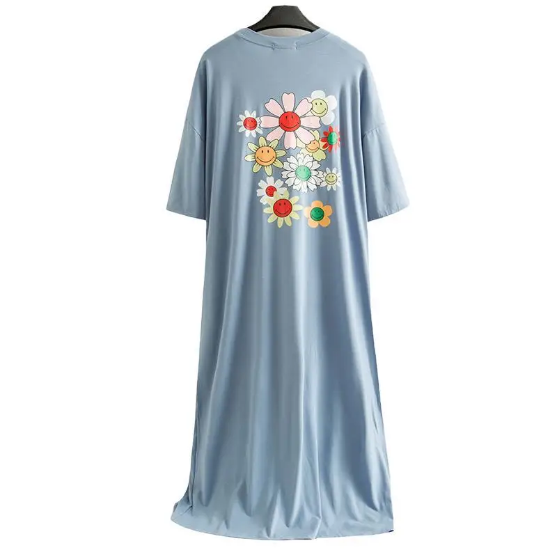 Net Red Robe Sexy Flower New Spring Summer Modal Nightdress Women's Large Size Sleepwear Korean Home Service Nuisette Femme
Net Red Robe Sexy Flower New Spring Summer Modal Nightdress Women's Large Size Sleepwear Korean Home Service Nuisette Femme