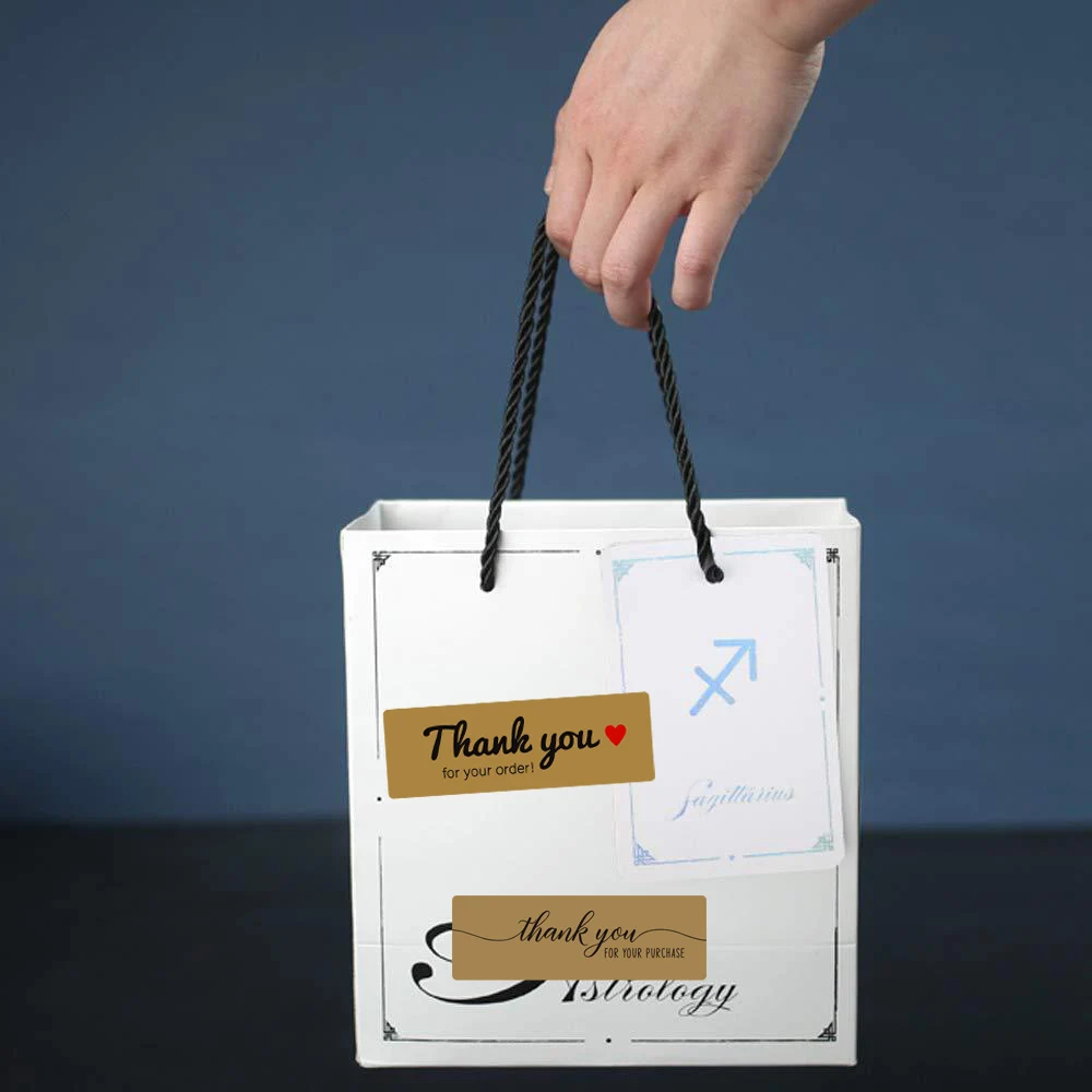 120Pcs Kraft Thank You for Your Purchase Order Stickers Seal Labels 1x3inch Mailing Supplies Small Business Owners Packages Deco
120Pcs Kraft Thank You for Your Purchase Order Stickers Seal Labels 1x3inch Mailing Supplies Small Business Owners Packages Deco