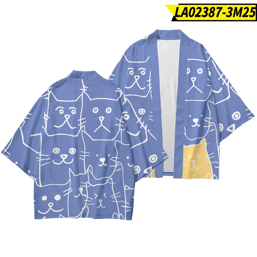Kimono Streetwear Men Women Cardigan Japan Harajuku Anime Robe Clothes Plus Size 3XL 4XL 5XL 6XL Japanese Style Cat 2021 Summer
Kimono Streetwear Men Women Cardigan Japan Harajuku Anime Robe Clothes Plus Size 3XL 4XL 5XL 6XL Japanese Style Cat 2021 Summer