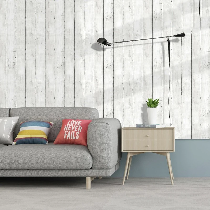 Nordic Wood Grain Wall Stickers TV Backdrop Decoration Waterproof Self Adhesive Wallpaper Living Room for The Walls
Nordic Wood Grain Wall Stickers TV Backdrop Decoration Waterproof Self Adhesive Wallpaper Living Room for The Walls