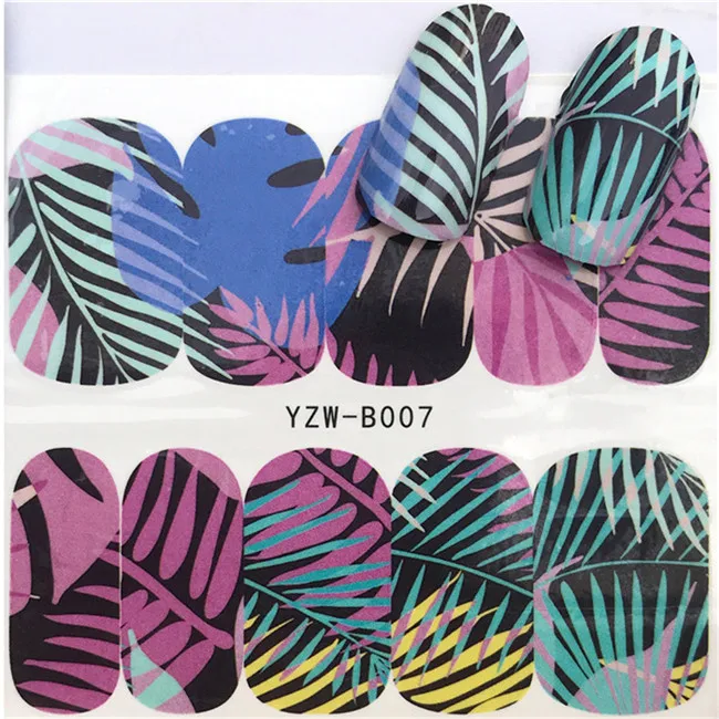 Nail sticker art decoration Ink Leaf slider adhesive Water Transfer decals manicure lacquer art accessoires polish foil
Nail sticker art decoration Ink Leaf slider adhesive Water Transfer decals manicure lacquer art accessoires polish foil
