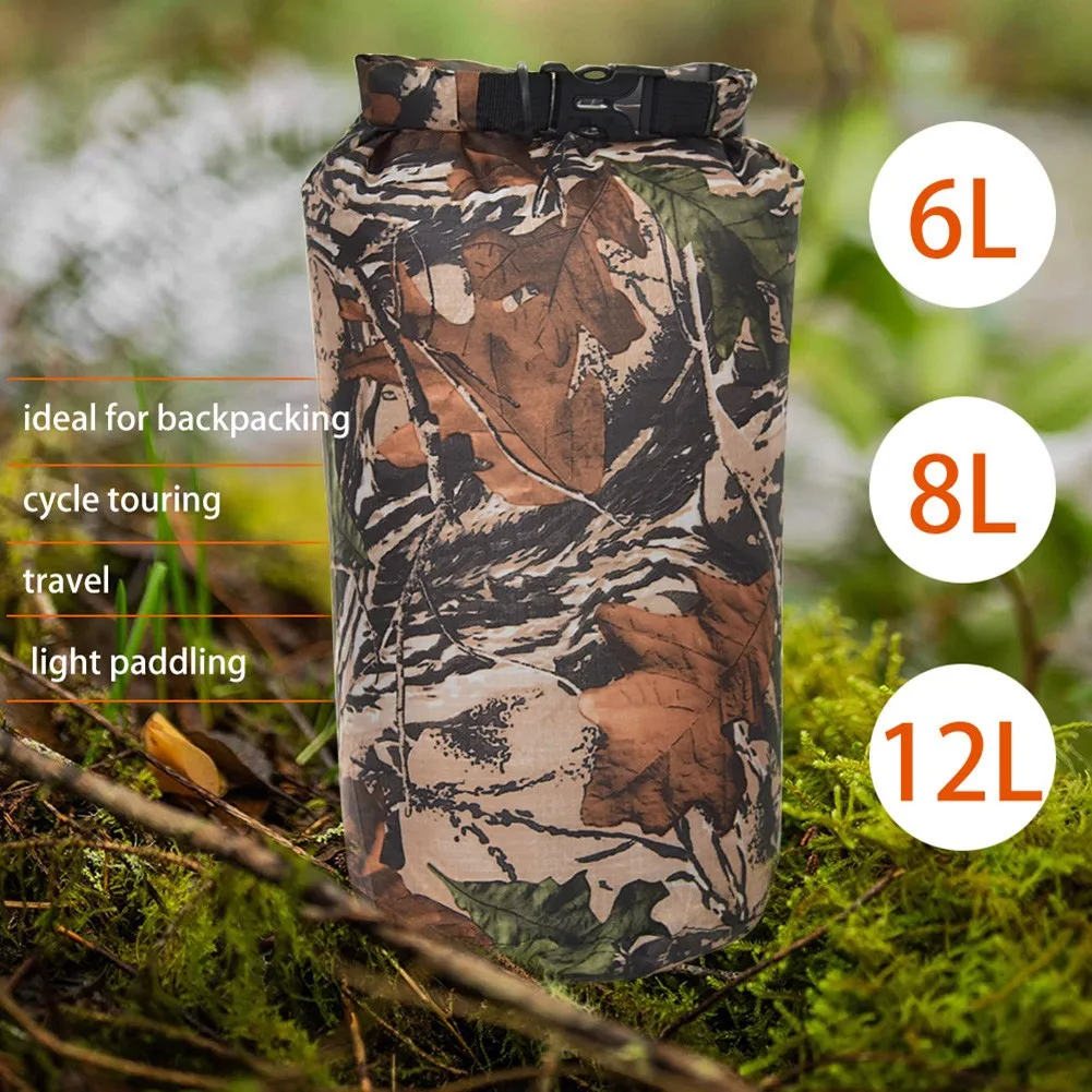 3pcs/Set 6L8L12L Swimming Waterproof Dry Bag Storage Dry Sack For Hiking Camping Kayaking Optional Color Camouflage
3pcs/Set 6L8L12L Swimming Waterproof Dry Bag Storage Dry Sack For Hiking Camping Kayaking Optional Color Camouflage