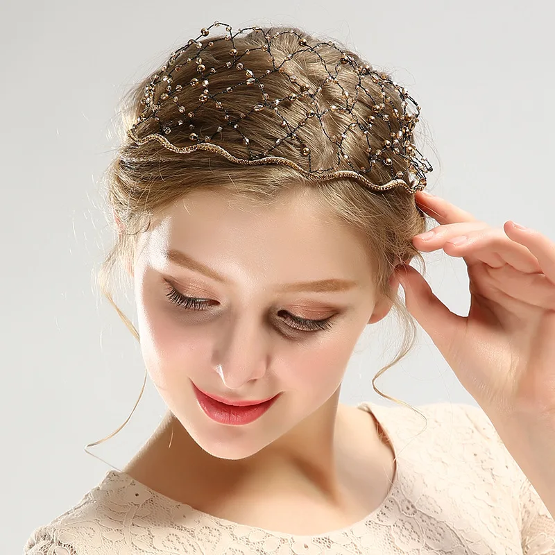 Crystal Head Buckle Hair Clasp Headwear Head Tiaras Hair Crown Hair Clip Women Hairband Party Accessories Hi-Q Wedding Gifts
Crystal Head Buckle Hair Clasp Headwear Head Tiaras Hair Crown Hair Clip Women Hairband Party Accessories Hi-Q Wedding Gifts