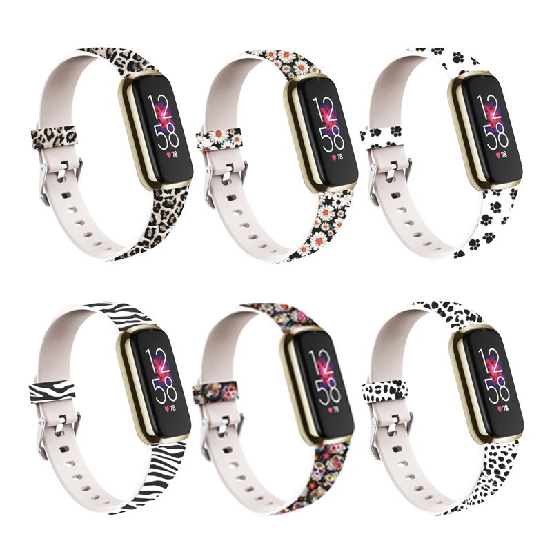 Silicone Band For Fitbit Luxe Printing Pattern Sport Wrist Strap Accessories For Fitbit Luxe Special Edition Bracelet correa
Silicone Band For Fitbit Luxe Printing Pattern Sport Wrist Strap Accessories For Fitbit Luxe Special Edition Bracelet correa