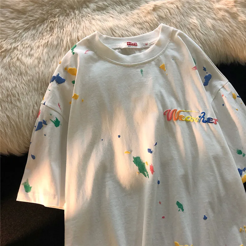 2021 Tie Dye Shirt Summer Print Lady Cotton T-shirts Top T Shirt Blouse Ladies Women's Graphic Female Tee T-Shirt
2021 Tie Dye Shirt Summer Print Lady Cotton T-shirts Top T Shirt Blouse Ladies Women's Graphic Female Tee T-Shirt