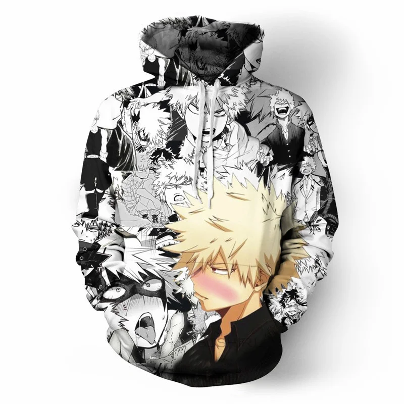 Bakugou Katsuki School Uniforms Cosplay Costume My Hero Academia Hoodies 3D printed hoodies Men Women Sport Sweater T-shirts
Bakugou Katsuki School Uniforms Cosplay Costume My Hero Academia Hoodies 3D printed hoodies Men Women Sport Sweater T-shirts