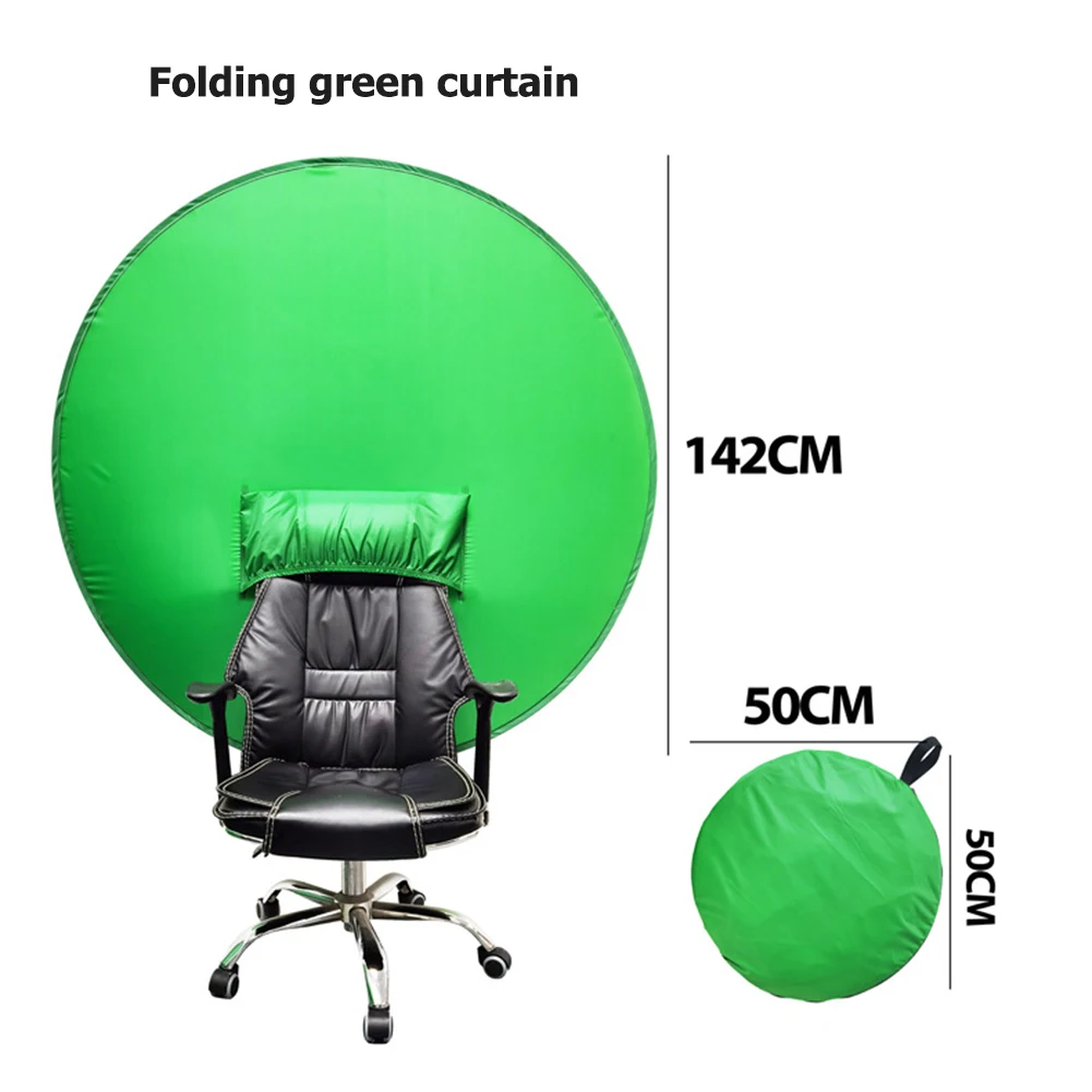 Photography Background Foldable Smooth Muslin Cotton Green Screen Chromakey Cromakey Background Cloth For Photo Studio 142cm