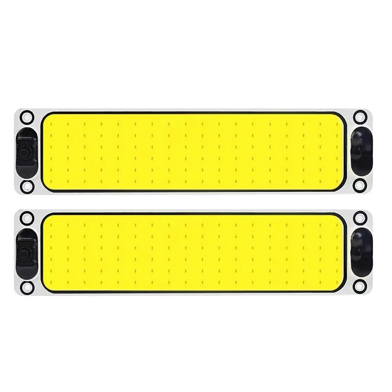 2Pcs White Cob 108 LED 12V 24V Roof Ceiling Interior Wired Lamp Panel Dome Lamp Auto Car Interior Reading Plate Light
2Pcs White Cob 108 LED 12V 24V Roof Ceiling Interior Wired Lamp Panel Dome Lamp Auto Car Interior Reading Plate Light