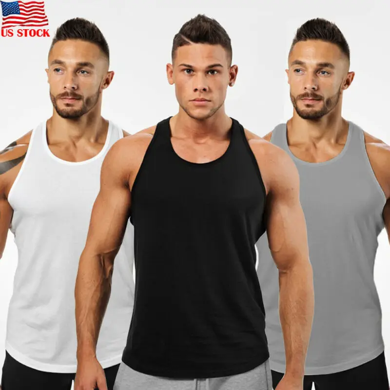 Hirigin Mens Casual Singlet Y-Back Muscle Sleeveless Soft Cotton Breathable Stringer Bodybuilding Tops Sports Gym Solid Tee
Hirigin Mens Casual Singlet Y-Back Muscle Sleeveless Soft Cotton Breathable Stringer Bodybuilding Tops Sports Gym Solid Tee