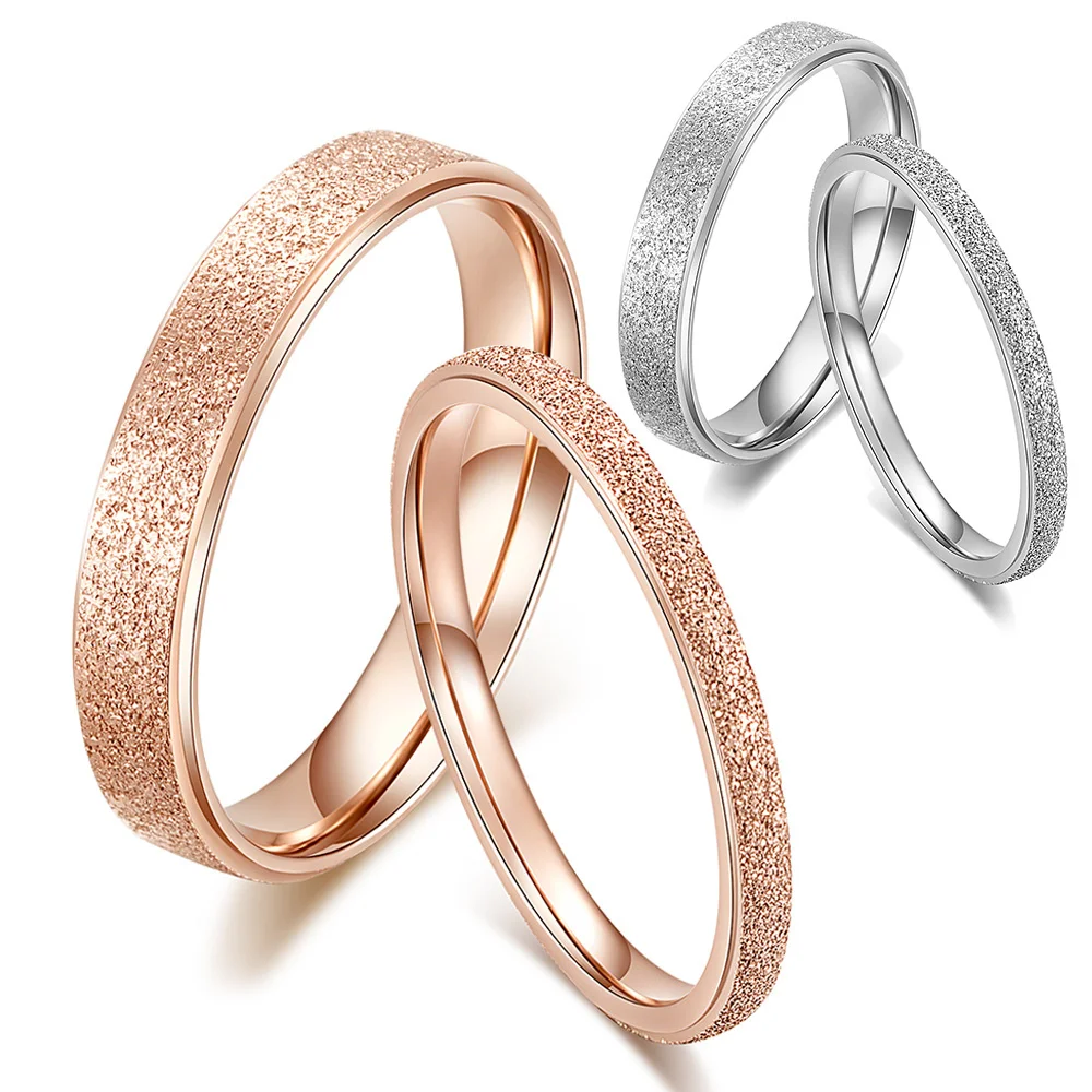 Classic Simple Matte Narrow/Wide Ring Titanium Steel for Women Trendy Tail Ring Rose Gold/Silver Color Wedding Band Jewelry Gift
Classic Simple Matte Narrow/Wide Ring Titanium Steel for Women Trendy Tail Ring Rose Gold/Silver Color Wedding Band Jewelry Gift
