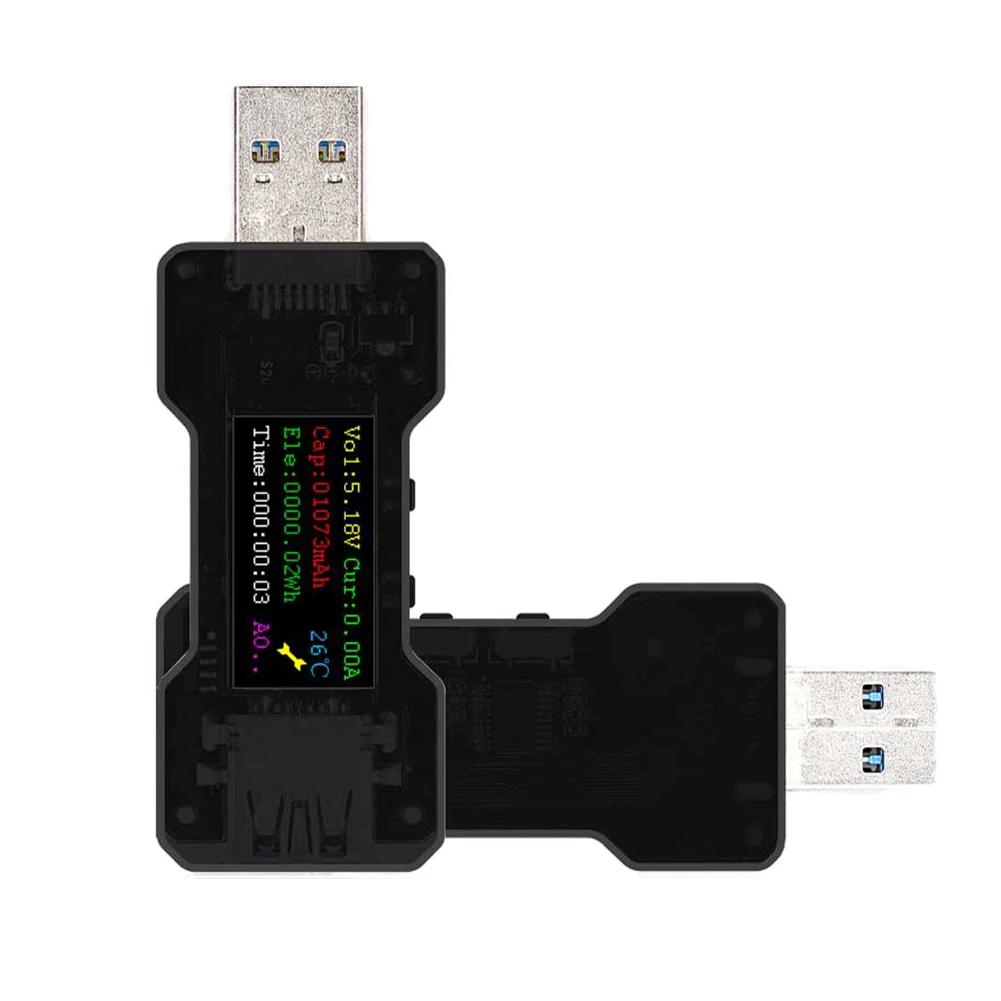 Многофункциональный USB Тестер Цифровой вольтметр постоянного тока измеритель