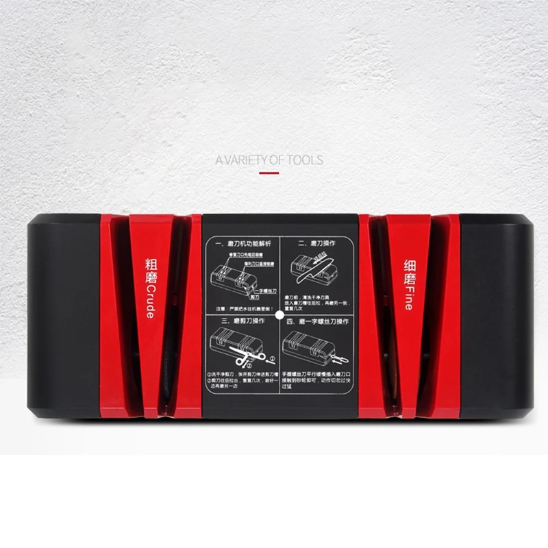 220V Automatic Quick Knife Sharpener Household Electric Knife Cutter Sharpener Stone ic Knife Sharpener-US Plug
220V Automatic Quick Knife Sharpener Household Electric Knife Cutter Sharpener Stone ic Knife Sharpener-US Plug