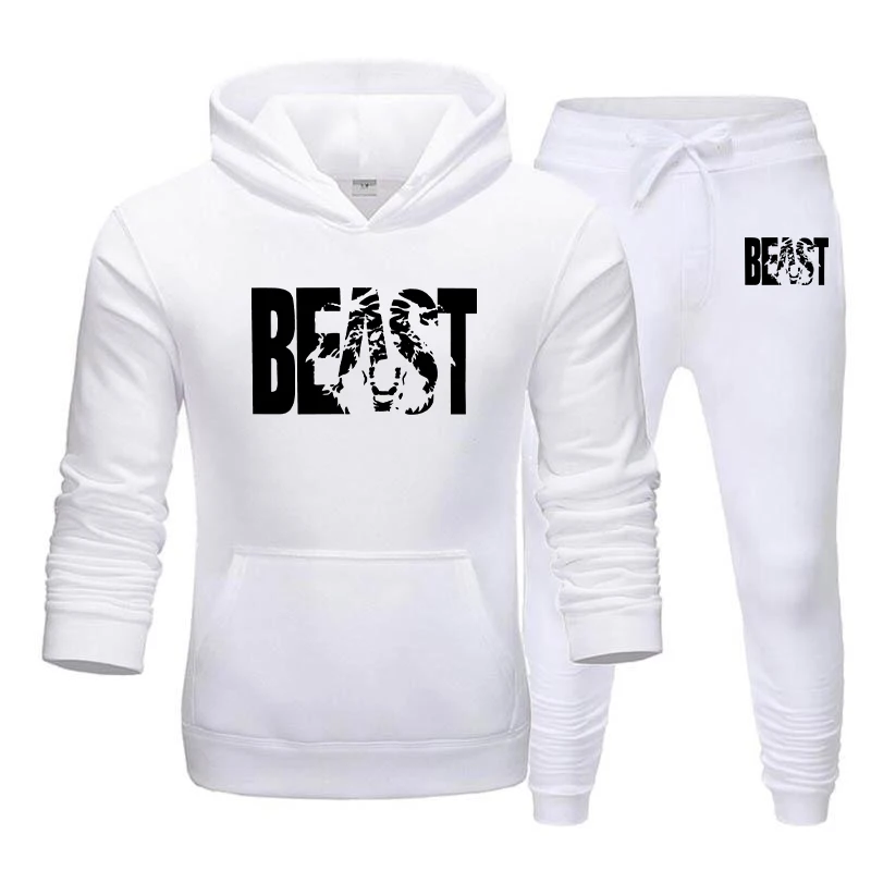 The New Sportswear Men's Hoodie Sports Suit Cotton Polyester Drawstring Sportswear Trend Fashion Spring and Autumn Pullover Suit
The New Sportswear Men's Hoodie Sports Suit Cotton Polyester Drawstring Sportswear Trend Fashion Spring and Autumn Pullover Suit