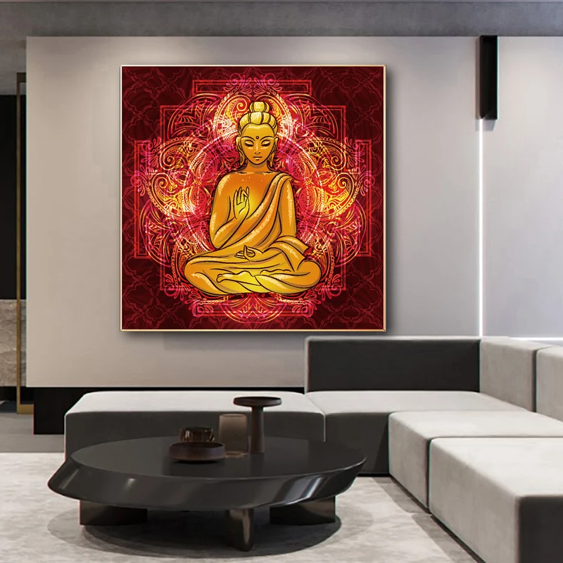 Religious Buddha Canvas Paintings Buddhism Posters Print Wall Art Pictures for Living Room Temple Home Decoration Mural Cuadros
Religious Buddha Canvas Paintings Buddhism Posters Print Wall Art Pictures for Living Room Temple Home Decoration Mural Cuadros