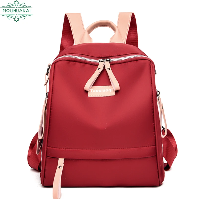 2021 Fashion Women Backpack for Teenage Girl Mochila Feminina Ladies Backpacks Nylon Waterproof Casual Bagpack Female Bag 
2021 Fashion Women Backpack for Teenage Girl Mochila Feminina Ladies Backpacks Nylon Waterproof Casual Bagpack Female Bag