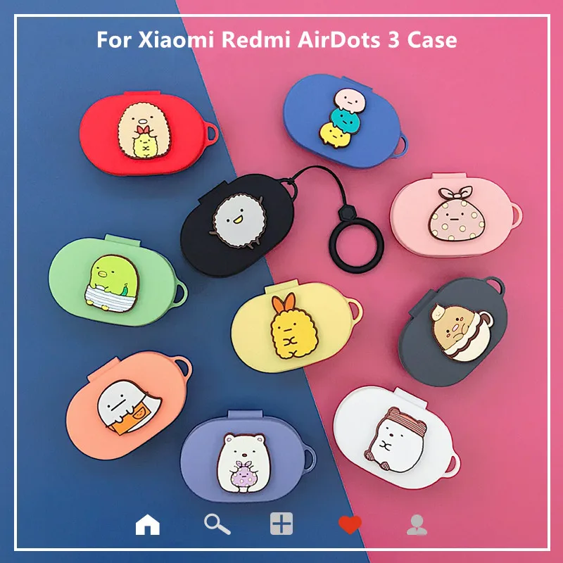 Милый мультяшный чехол для наушников с крючком для Xiaomi Redmi AirDots 3 TWS Беспроводная Bluetooth зарядная коробка сумки
Милый мультяшный чехол для наушников с крючком для Xiaomi Redmi AirDots 3 TWS Беспроводная Bluetooth зарядная коробка сумки