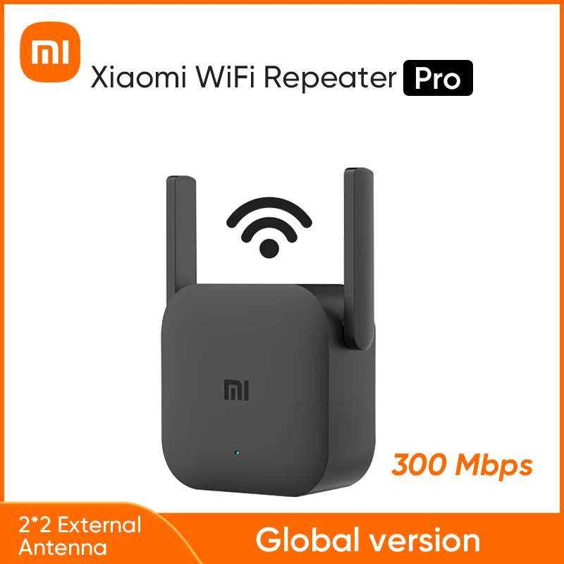 

Global Version Xiaomi Mijia WiFi Repeater Pro Amplifier Router 300M 2.4G Repeater Network Mi Wireless Router 2 Antenna Home