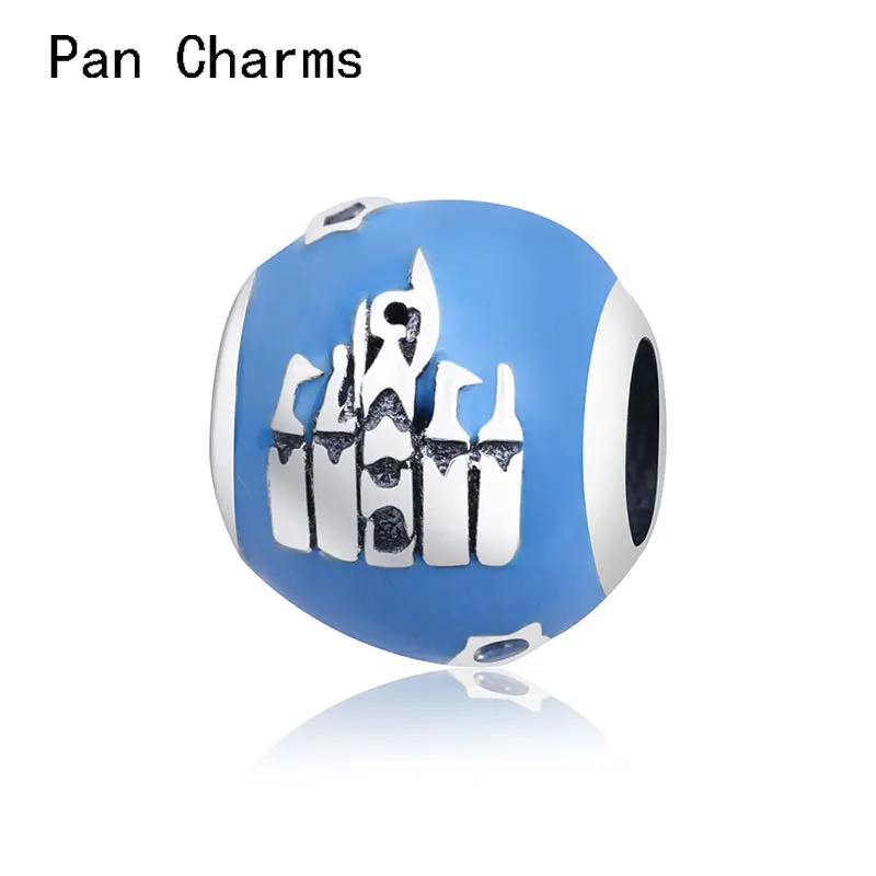 Wholesale 30% Silver Blue Enamel Castle Round Beads Fit Original Charms Bracelet For Women Jewelry Making DIY 
Wholesale 30% Silver Blue Enamel Castle Round Beads Fit Original Charms Bracelet For Women Jewelry Making DIY